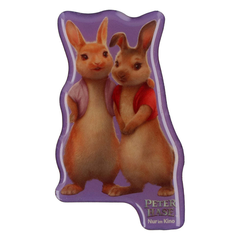 Milka - Dolciumi - Magnete da frigo con Peter Coniglio e due coniglietti