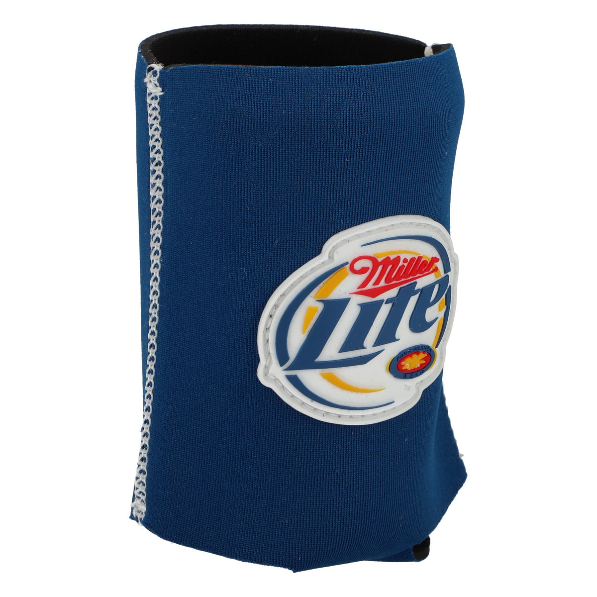 Portabottiglie Miller Lite in neoprene, blu, con logo originale – Vista 2