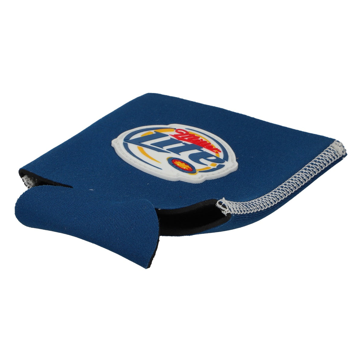 Portabottiglie Miller Lite in neoprene, blu, con logo originale – Vista 4