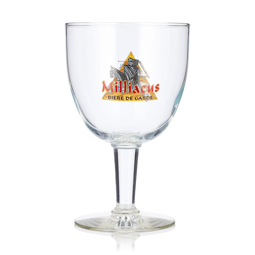 Bicchiere da birra Milliacus da 0,25 l, a forma di tulipano, per birre De Garde, bicchiere a calice Durabor