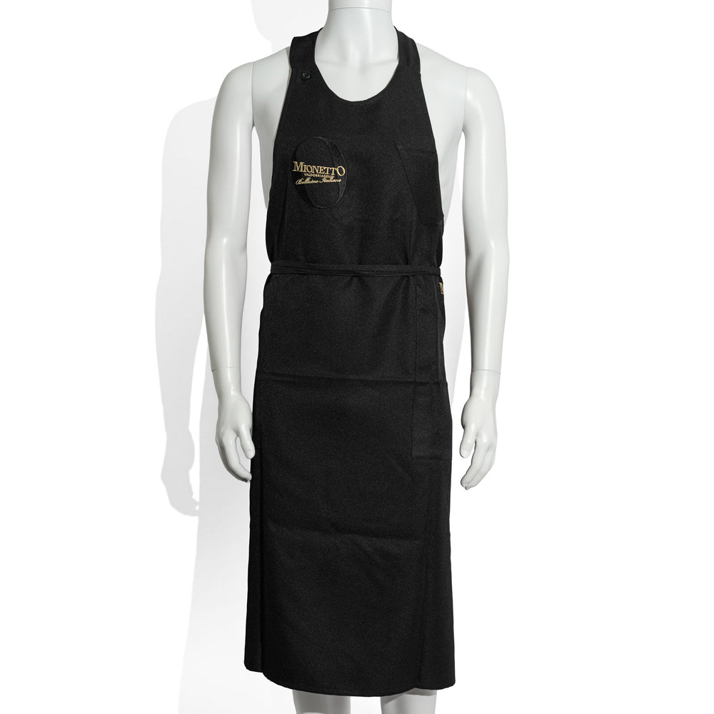 Mionetto Grembiule da cameriere Grembiule da bistrot Servizio lungo con pettorina nero