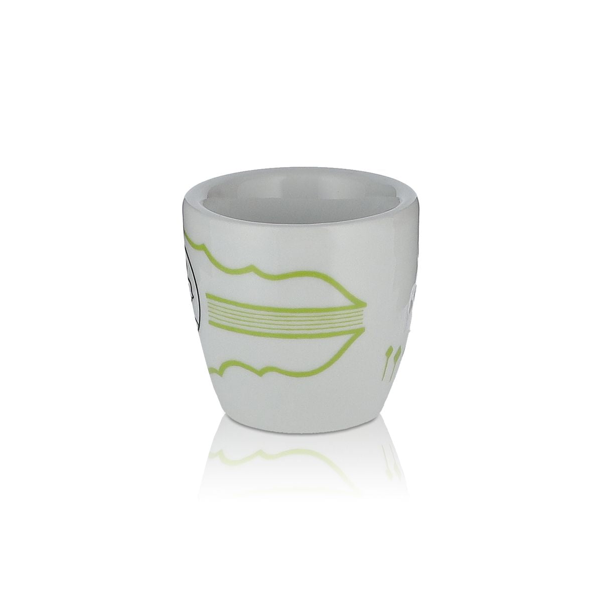 MOAK Tazza da caffè Tazza da espresso 50 ml Tazza con manico Bicchieri da caffè Barista – Vista 2