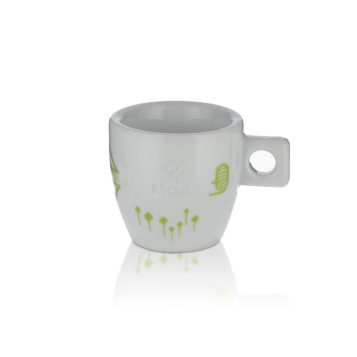 MOAK Tazza da caffè Tazza da espresso 50 ml Tazza con manico Bicchieri da caffè Barista – Vista 4