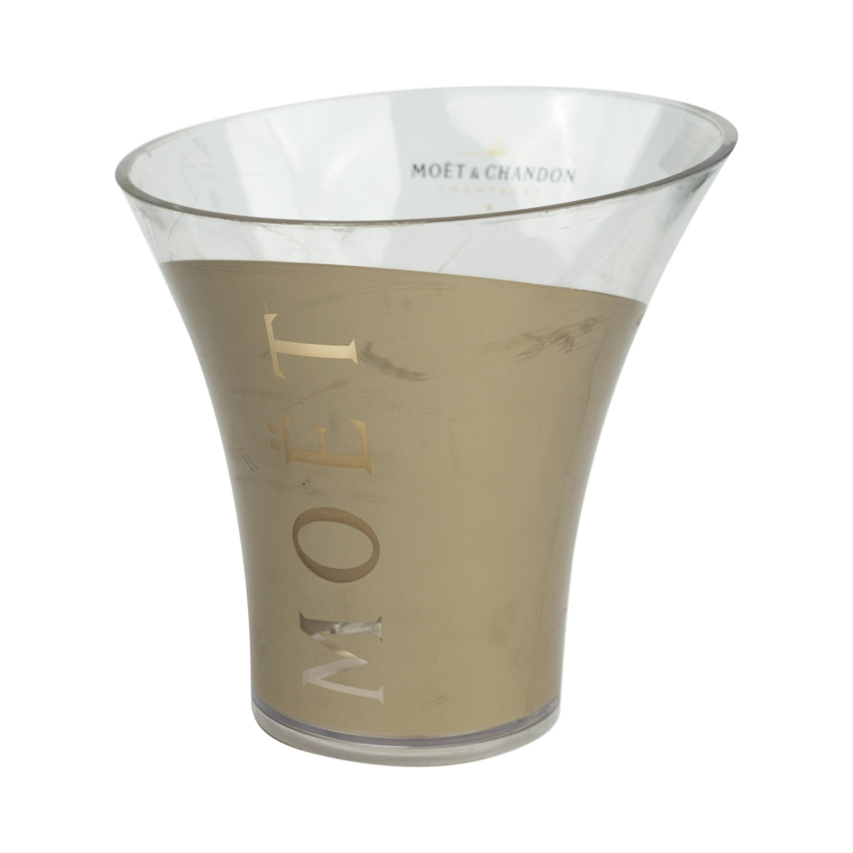 Moet Chandon Champagne Cooler Singolo Oro usato Ice Cooler Contenitore Bottiglie