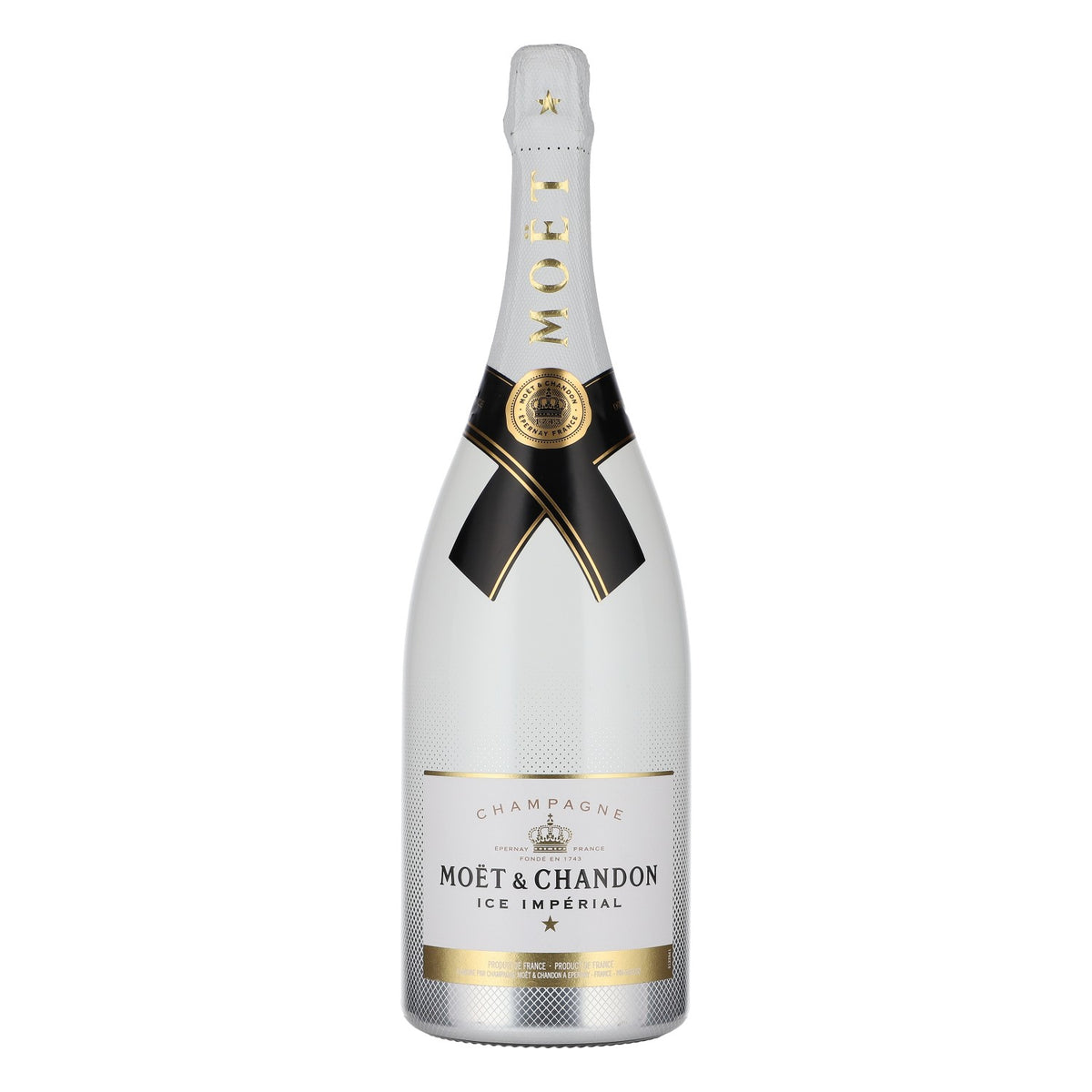 Champagne Moët & Chandon - Bottiglia da esposizione VUOTA da 1,5 l "Ice Imperial"
