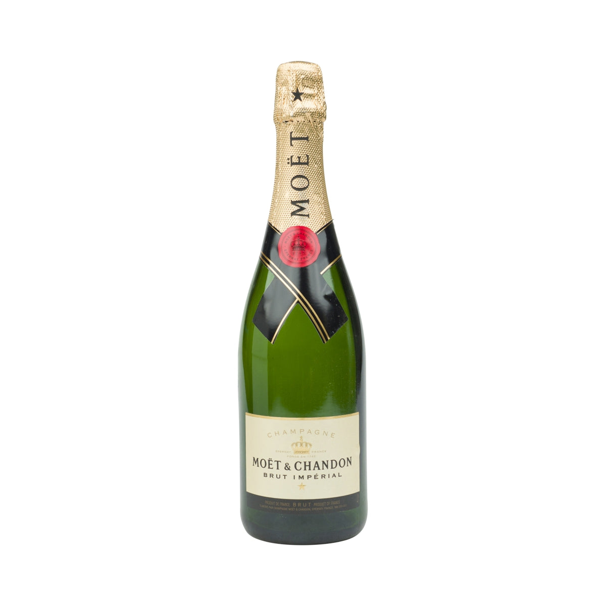 Moet Chandon Champagne Bottiglia da esposizione 0,7 l Brut Imperial VUOTA Decorativa Dummy Empty Bar – Vista 2