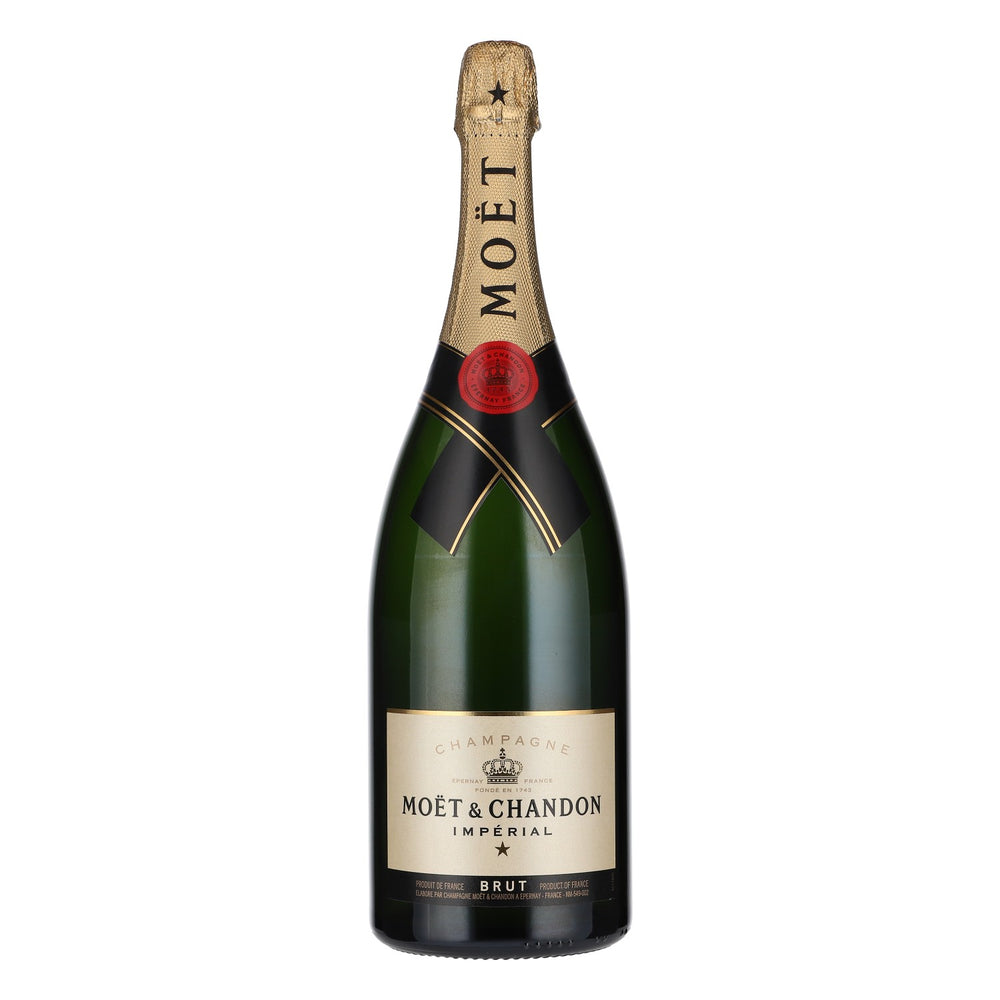 Moet Chandon Champagne Bottiglia da esposizione 1,5 l Brut Imperial VUOTA Decorativa Fittizia Vuota Bar