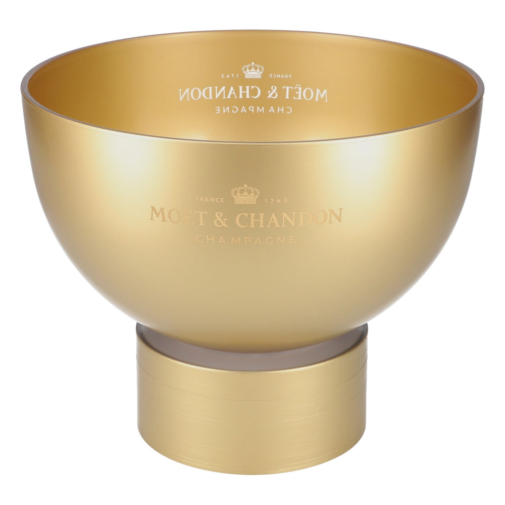 Moet Chandon Raffredda bottiglie Contenitore per ghiaccio Oro Ø25 Vaschetta per ghiaccio Champagne