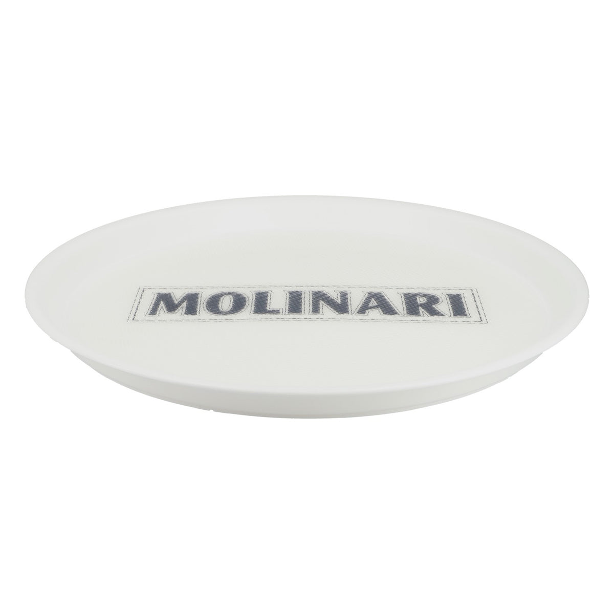 Molinari Sambuca Vassoio da servizio Vassoio da cameriere Vassoio rotondo bianco 37 cm – Vista 2