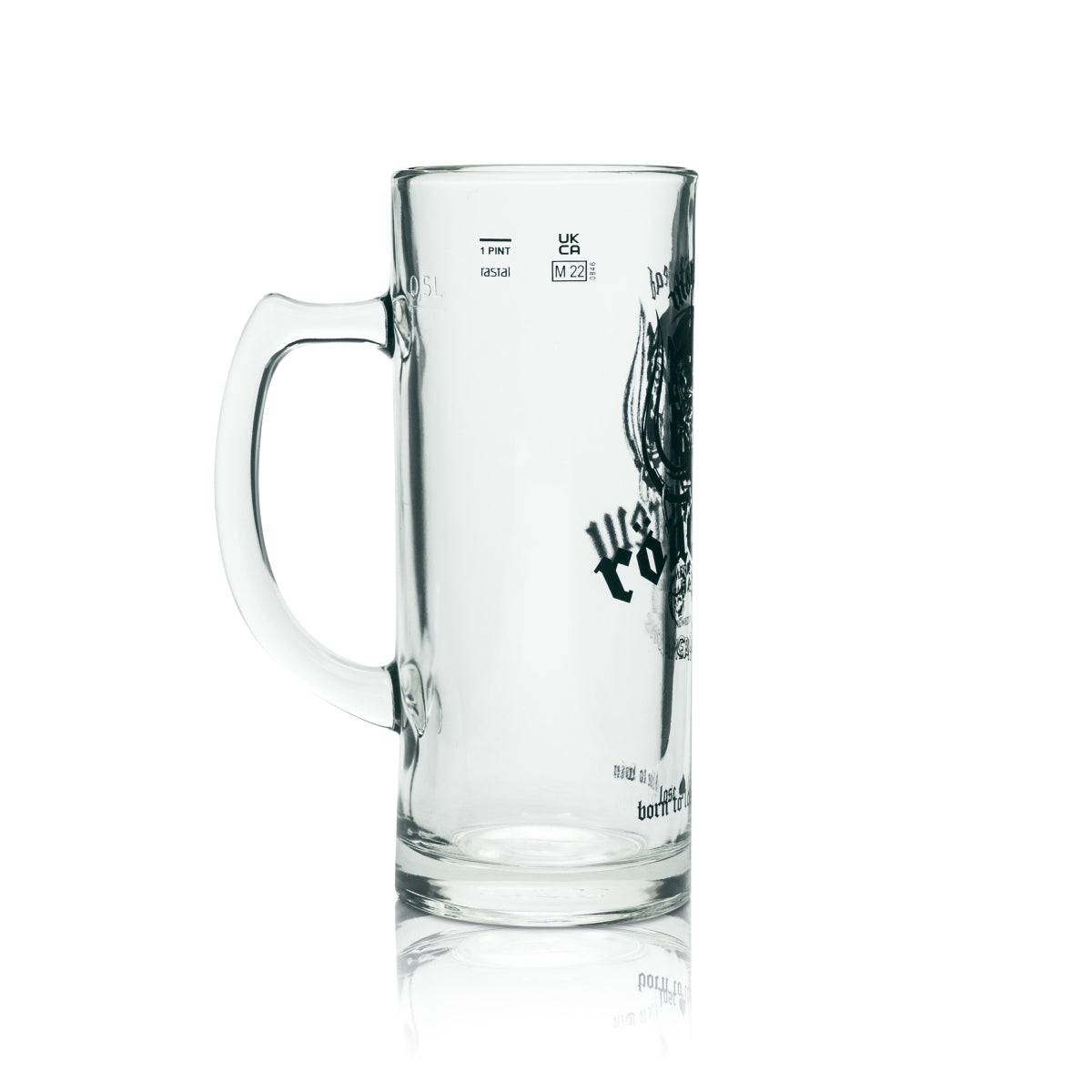 Bicchiere da birra Motörhead 0,5 l boccale Camerons bicchieri pinta manico boccale Motorhead – Vista 2