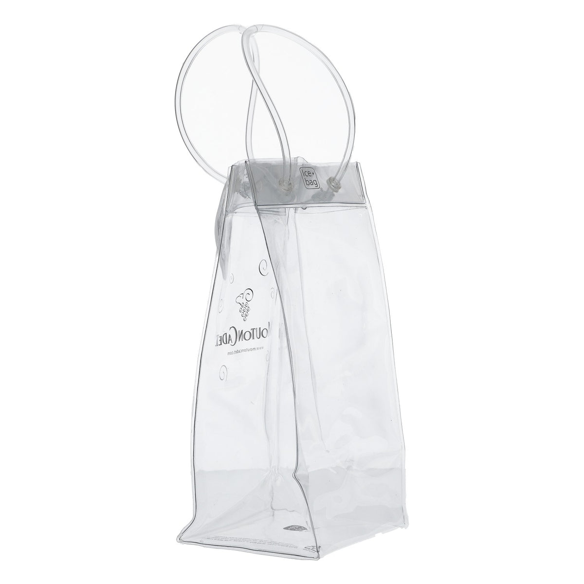 Borsa termica trasparente per bottiglie di vino Mouton Cadet in PVC – Vista 3