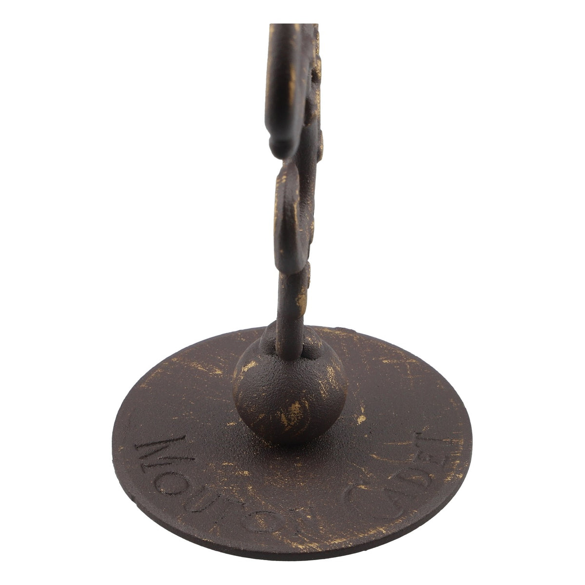 Mouton Cadet: portacandele decorativo in metallo grigio – Vista 5