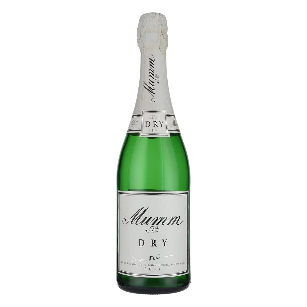 Mumm Sekt Bottiglia vuota Bottiglia decorativa Bottiglia da esposizione nera 0,75 l