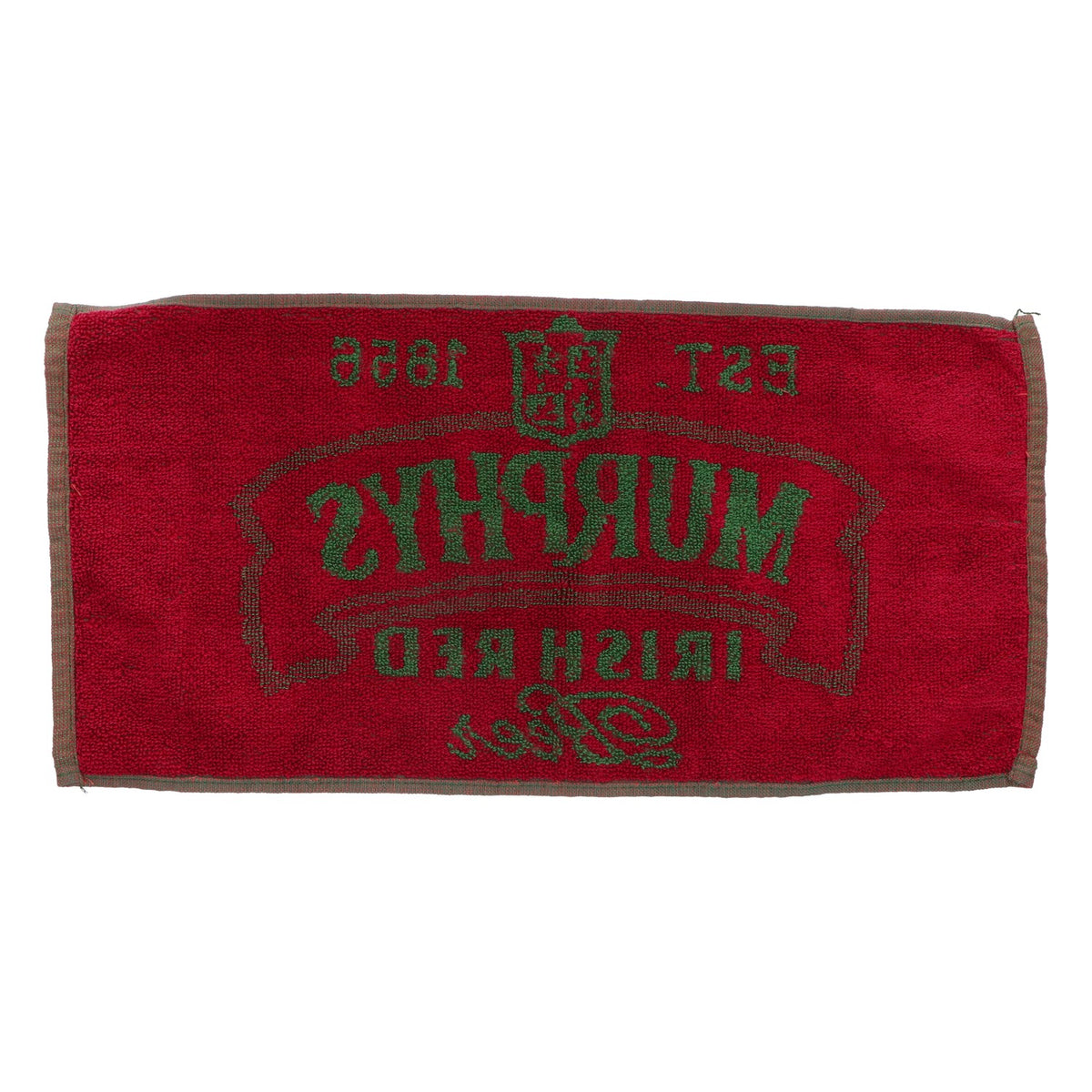 Asciugamano da bar Murpys Cider Bartowel Asciugamano da bancone Verde solo scritta – Vista 3