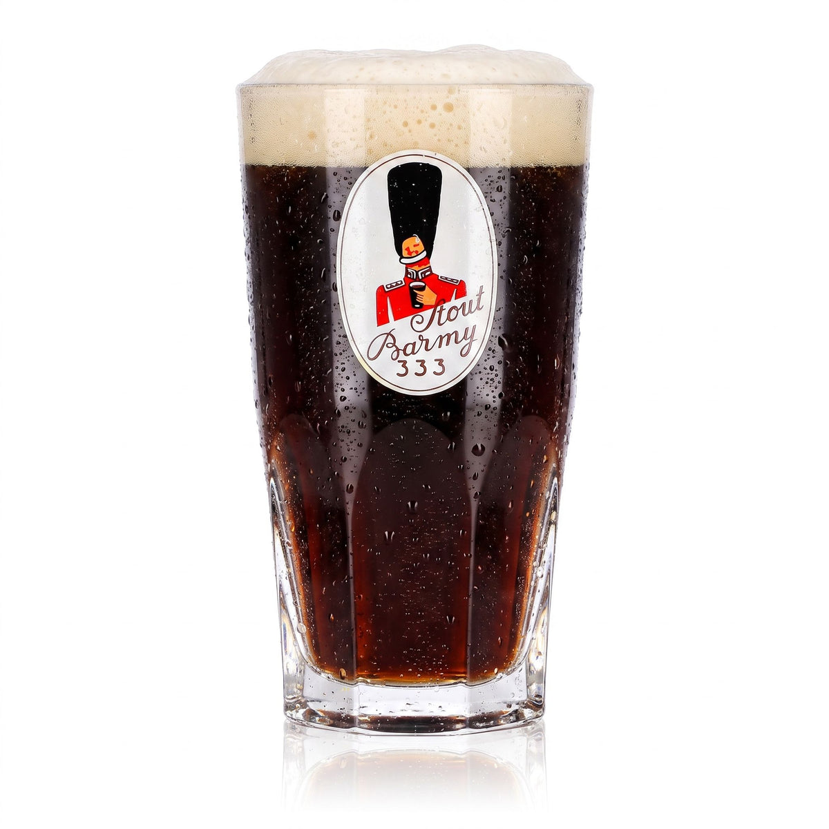 Naughty Barny 333 Bicchiere da birra da 0,35 l con rilievo
