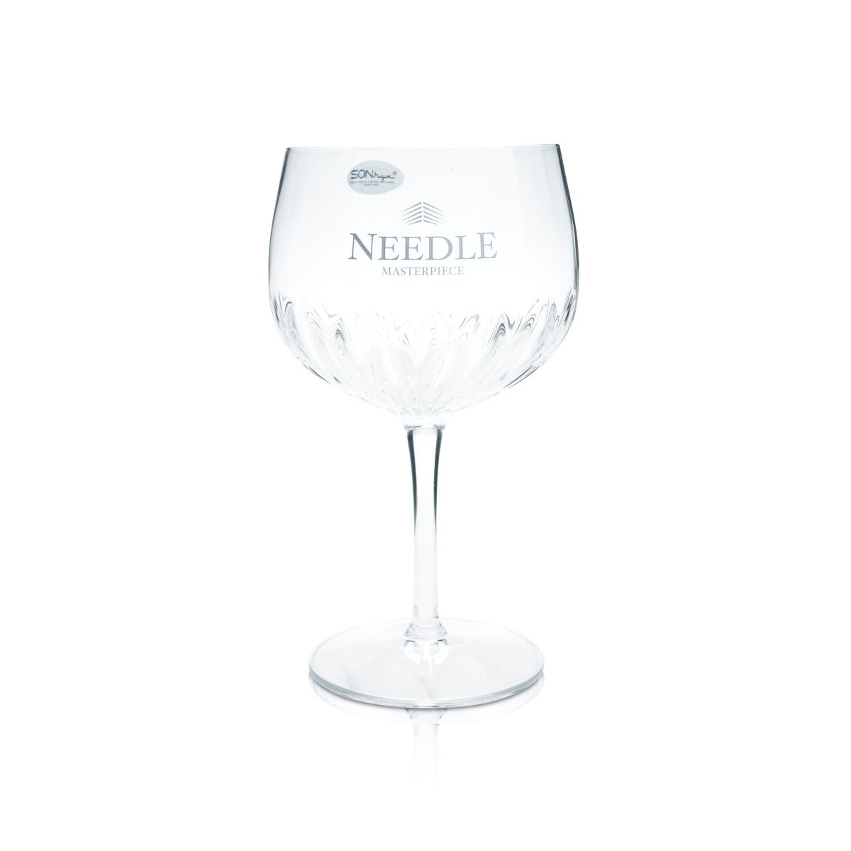 Bicchiere Needle Gin 0,8 l Bicchiere a palloncino Gin Tonic Bicchiere da aperitivo Bicchieri con rilievo