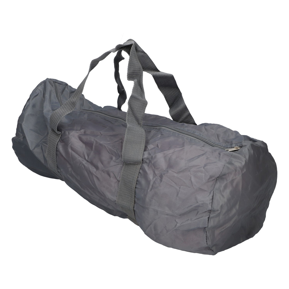 Borsa da viaggio pieghevole Nestlé, grigia, in poliestere, con cerniera, leggera, 50 cm – Vista 3