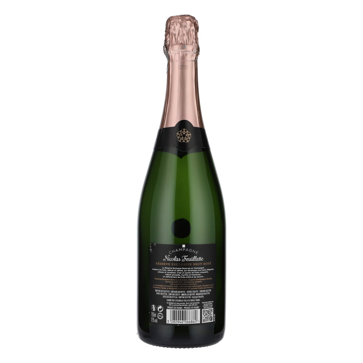Nicolas Feuillatte Champagne Bottiglia decorativa Bottiglia da esposizione 0,75 l – Vista 3
