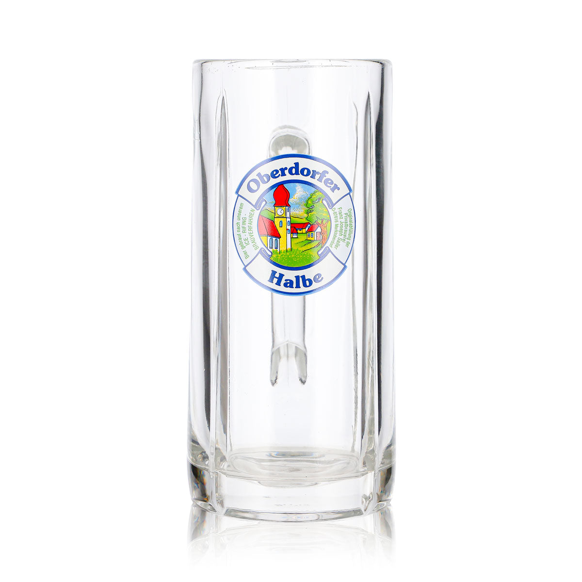 Bicchiere da birra Oberdorfer, boccale da 0,5 l, "Halbe", in rilievo, Fidenza – Vista 2