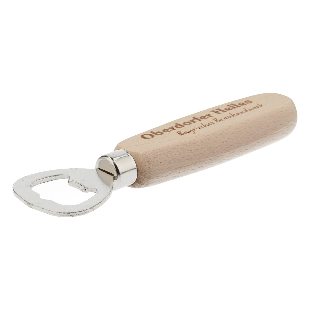 Oberdorfer Birra Retro Apribottiglie Apribottiglie con manico in legno