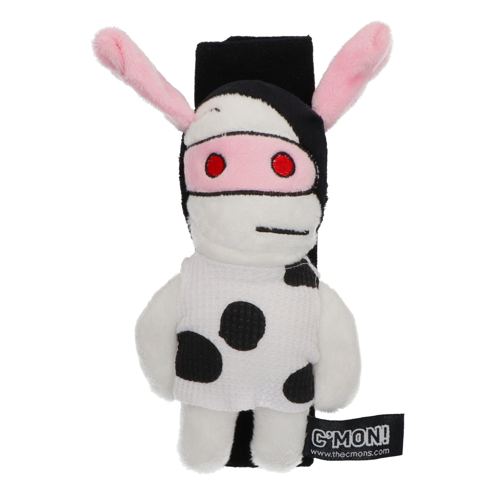 Giocattolo Opel, peluche, c'mon! La mucca dei cmons, nuovo, in poliestere, bianco