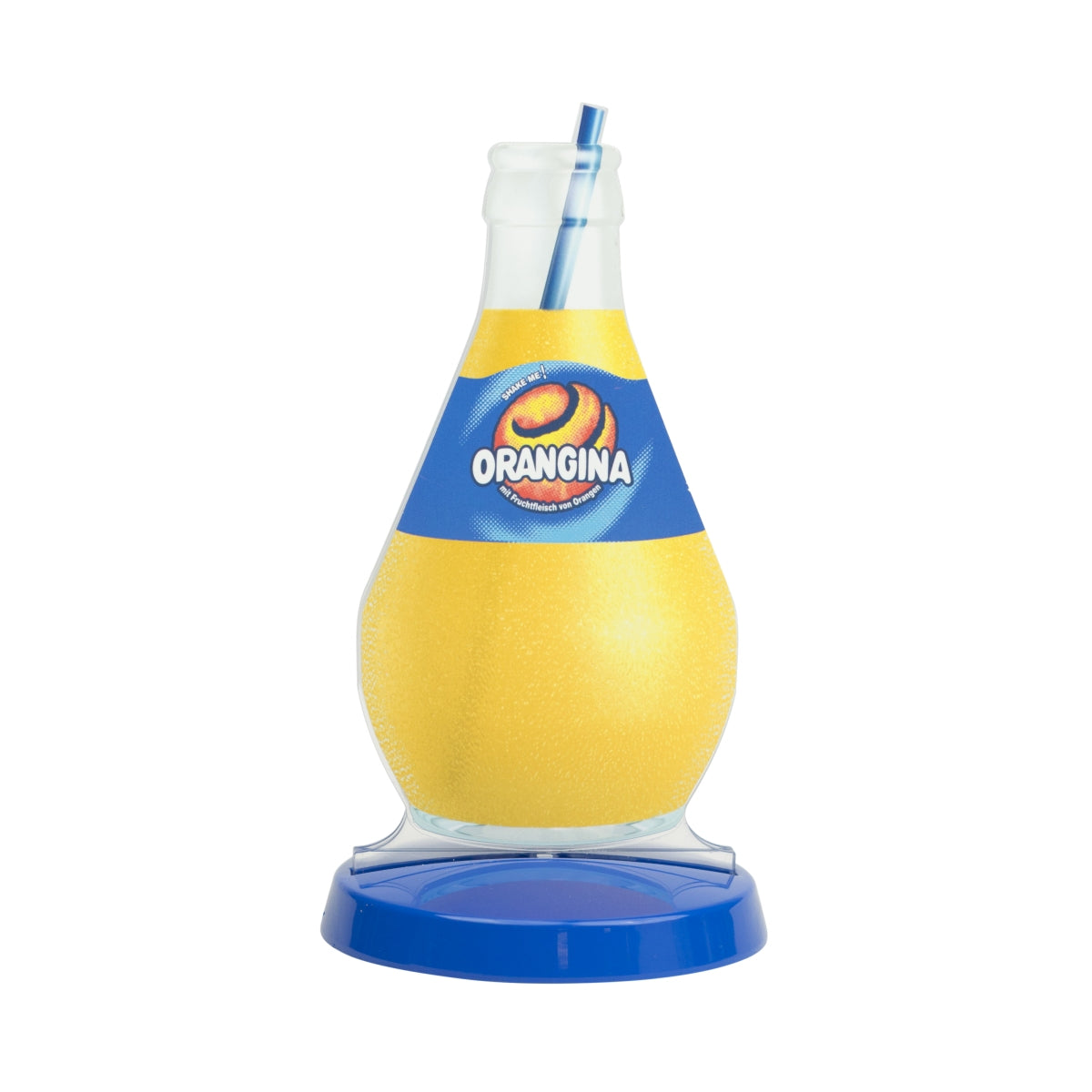 Orangina Succo Espositore Portamenu Supporto da tavolo per menu Decorazione per bevande