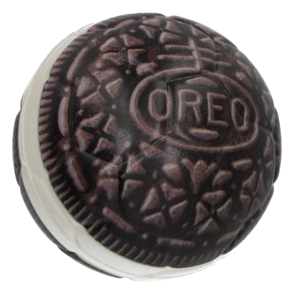 Pallina antistress Oreo a forma di biscotto, bianco e nero