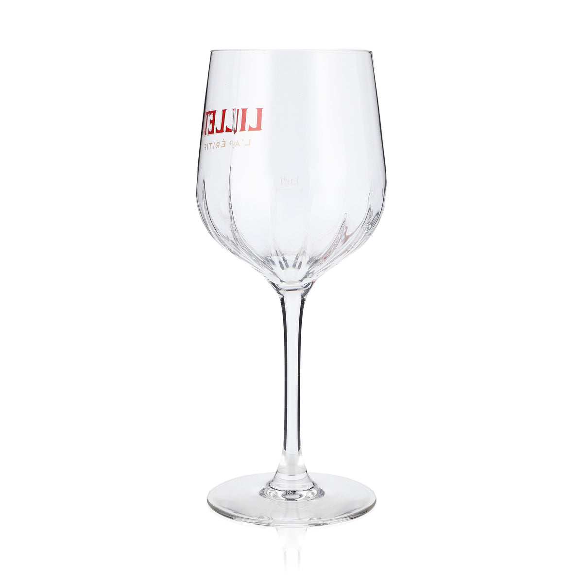 Bicchiere originale Lillet Signature da 0,45 l Bicchiere da aperitivo con tacca di calibrazione e raffinato design in rilievo – Vista 4