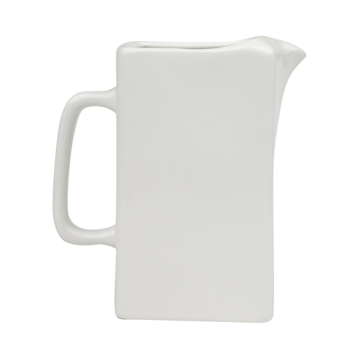 Ouzo 12 caraffa 1L versatore brocca in ceramica bianca con manico per cocktail – Vista 3