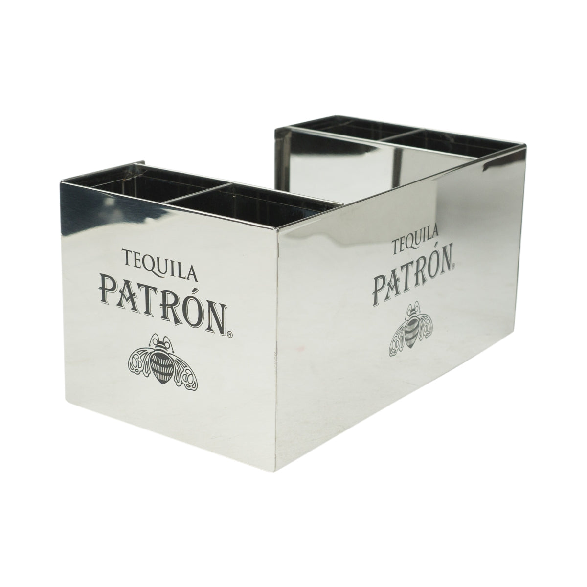 Patron Tequila Barcaddy Metallo argento Selezionatore per barman Decorazione gastronomica – Vista 2