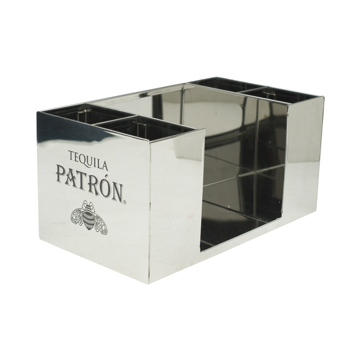 Patron Tequila Barcaddy Metallo argento Selezionatore per barman Decorazione gastronomica – Vista 3
