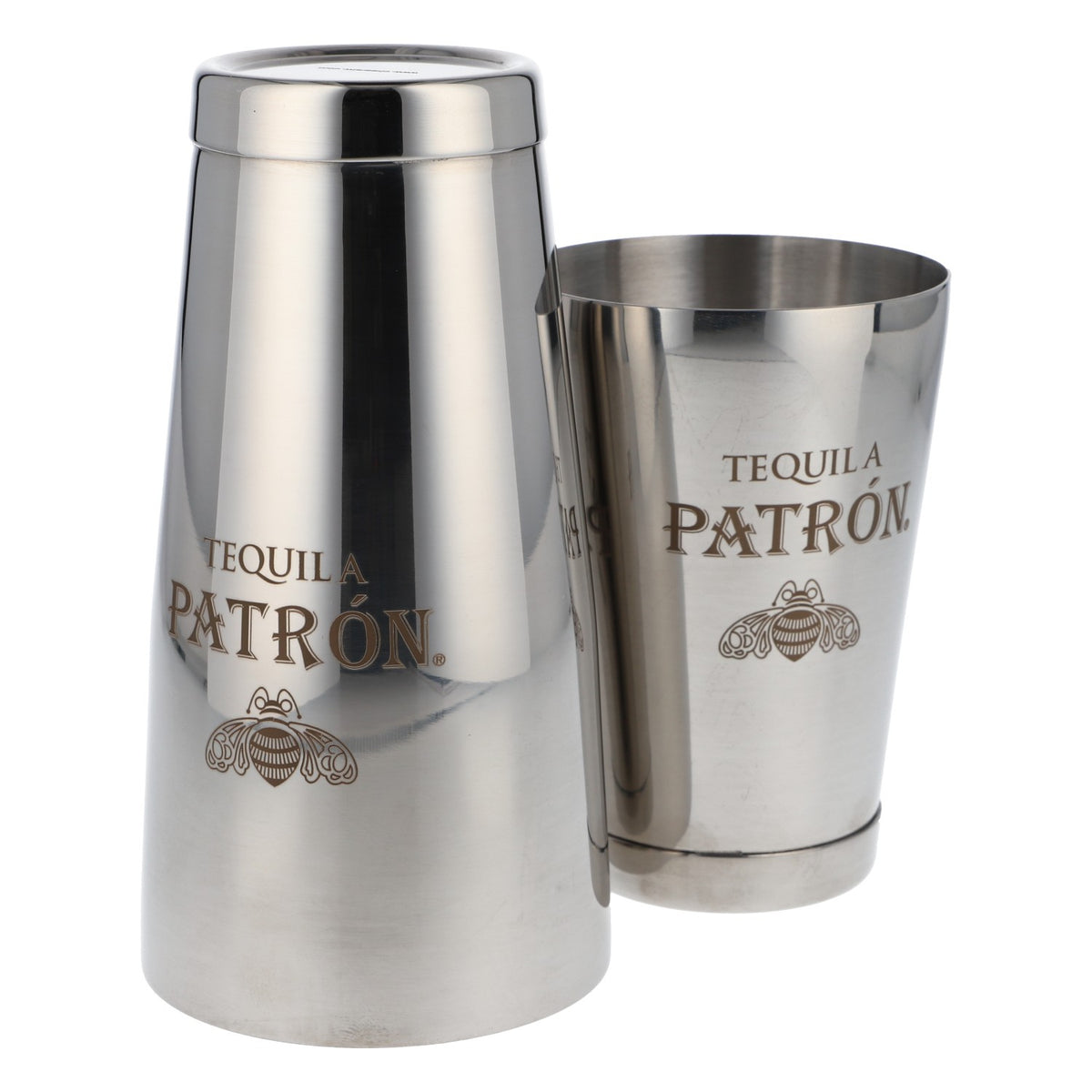 Patron Tequila Shaker Mixer Accessori da bar Cocktail Acciaio inossidabile Argento – Vista 5