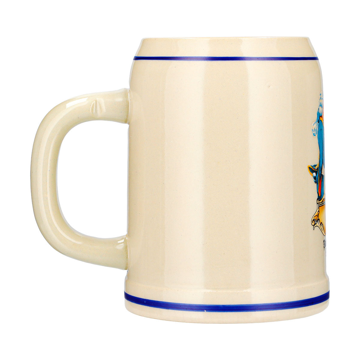 Bicchiere da birra Paulaner da 0,5 l, boccale Salvator Thomasbräu, Ton Gerz – Vista 3