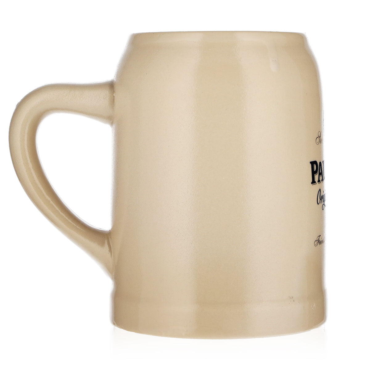 Bicchiere da birra Paulaner da 0,5 l, boccale in terracotta con decorazione a specchio "Original Münchner", terracotta – Vista 4