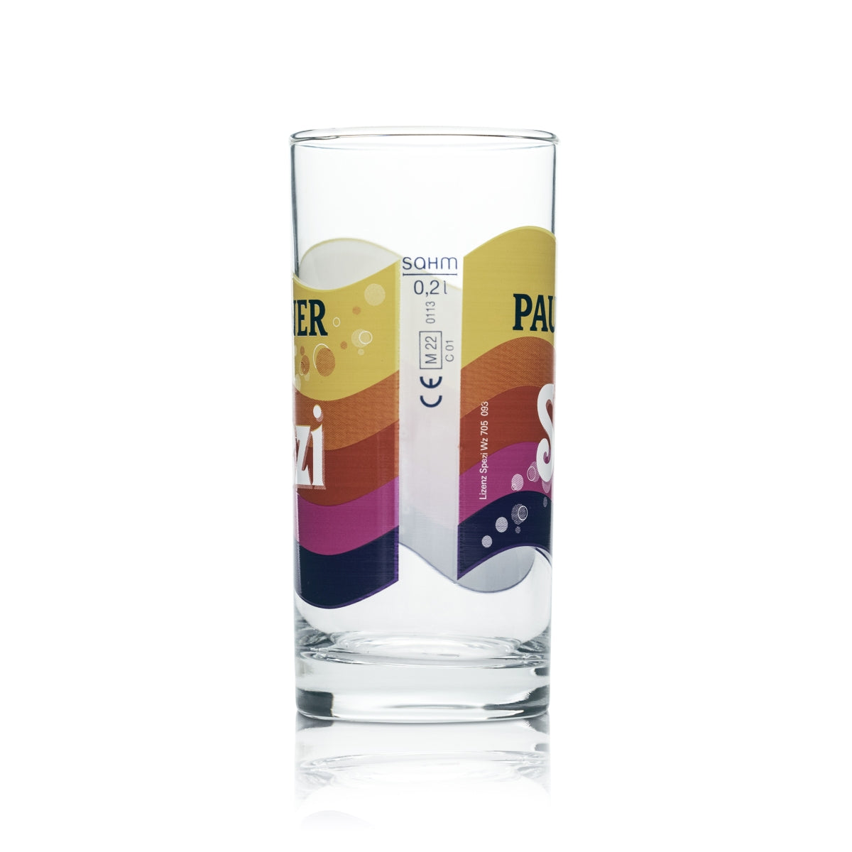 6 bicchieri Paulaner Spezi Softdrink 0,2 l bicchieri cola limonata mix bicchieri da collezione per ristoranti – Vista 3