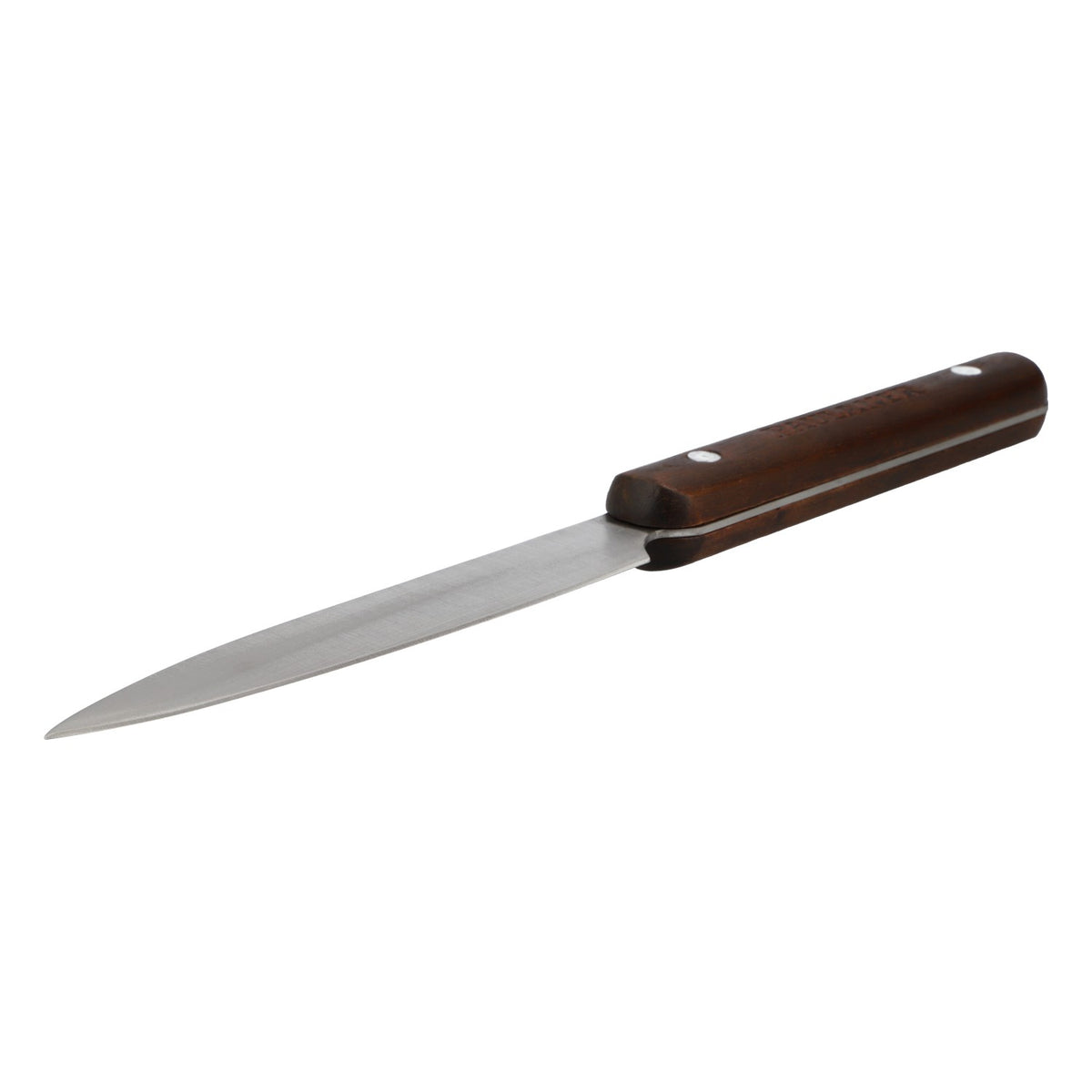 Paulaner Weissbier Coltello da barbecue in acciaio inossidabile con manico in vero legno Coltello da carne