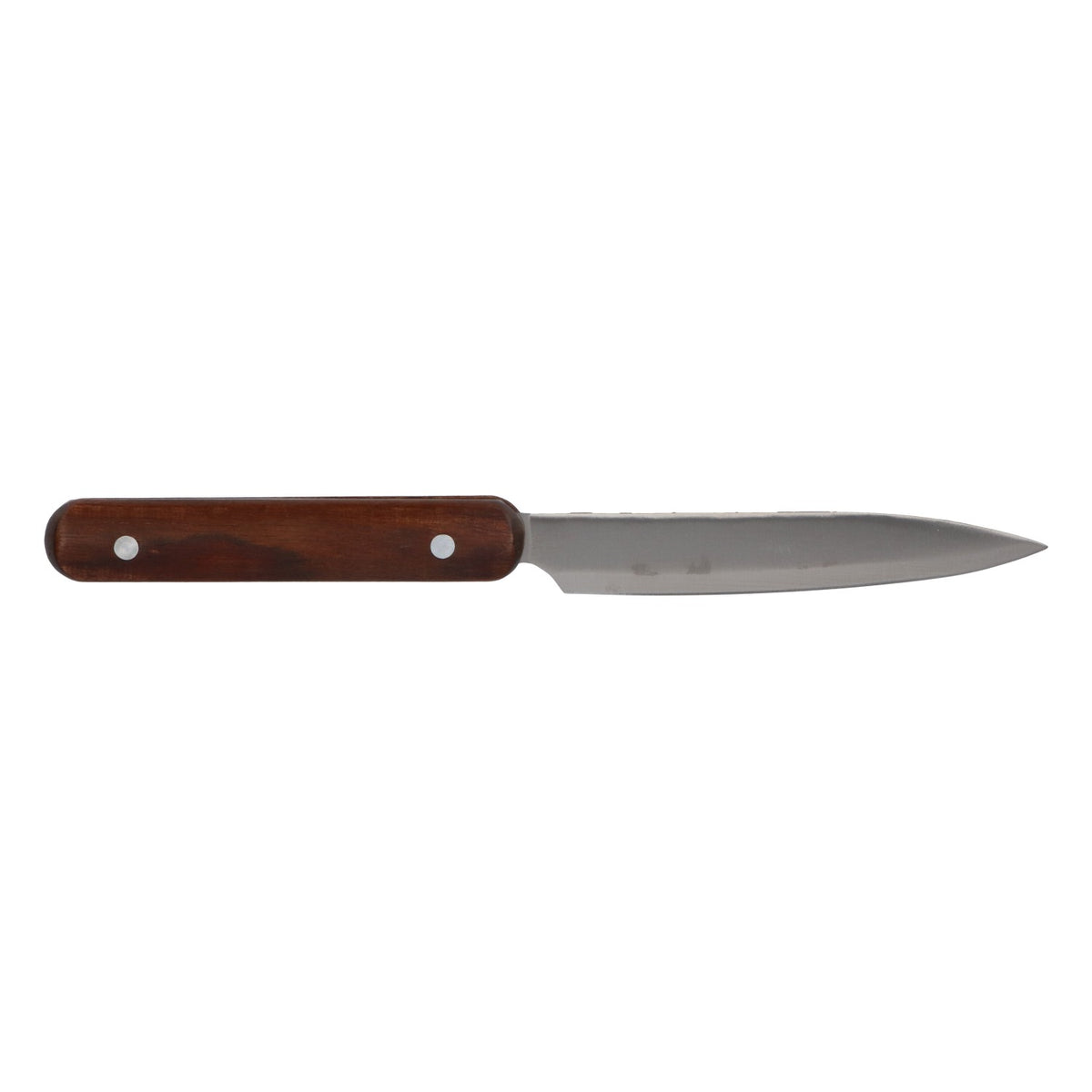 Paulaner Weissbier Coltello da barbecue in acciaio inossidabile con manico in vero legno Coltello da carne – Vista 3