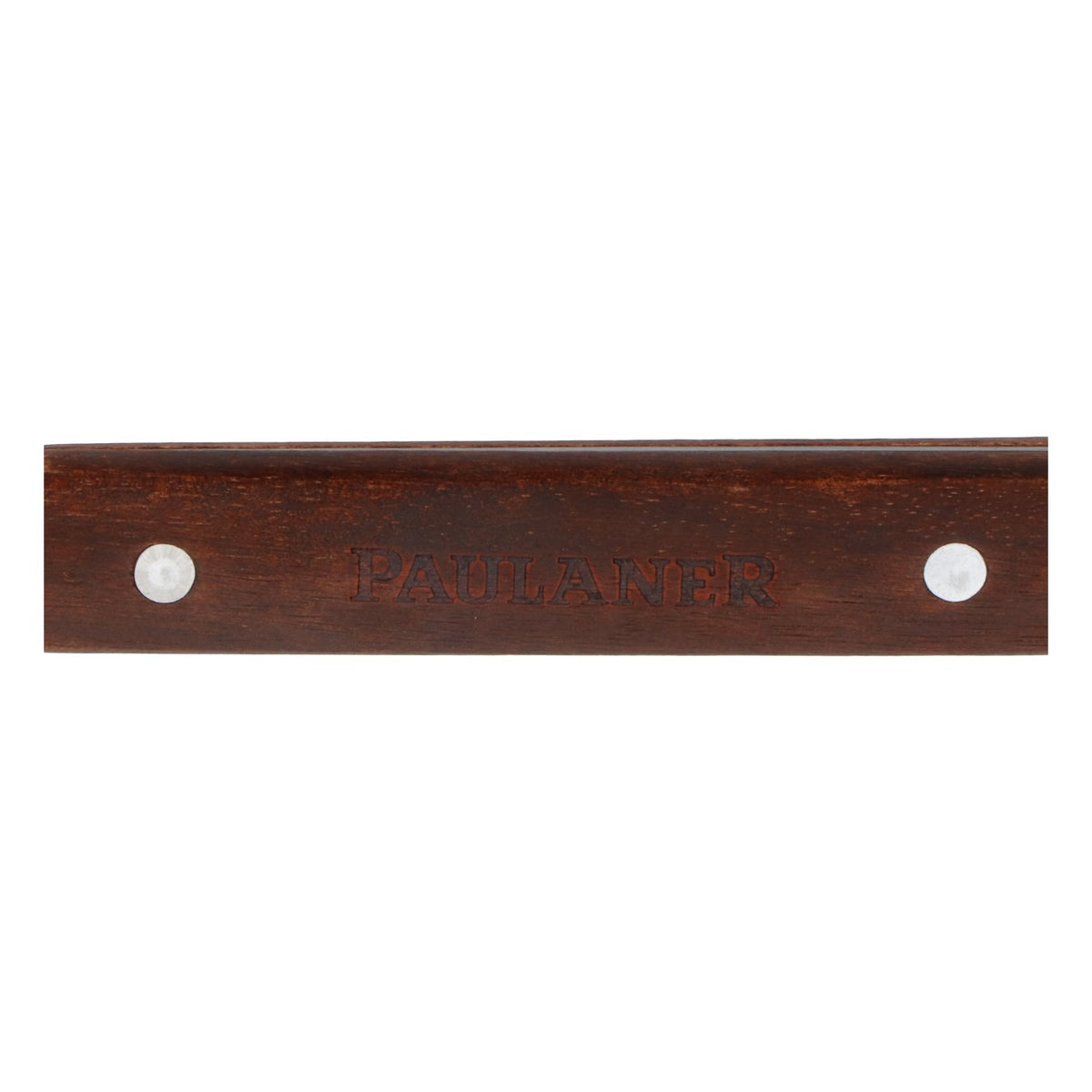 Paulaner Weissbier Coltello da barbecue in acciaio inossidabile con manico in vero legno Coltello da carne – Vista 4