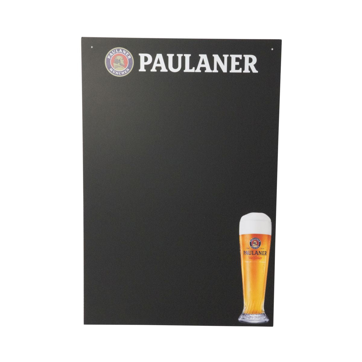 Lavagna pubblicitaria Paulaner Lavagna 75x50 cm Menu Menu bevande