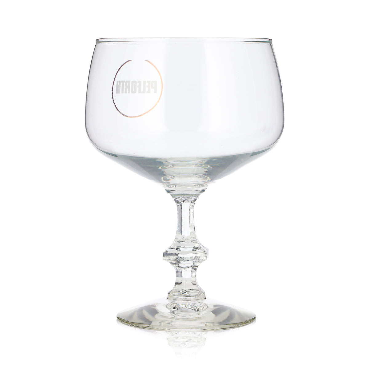 Bicchiere da birra Pelforth da 0,35 l, forma a tulipano, stelo squadrato, Durobor – Vista 4