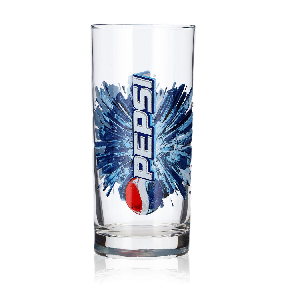 Bicchiere per bibite Pepsi da 0,3 l con motivo a cristalli / vecchio logo