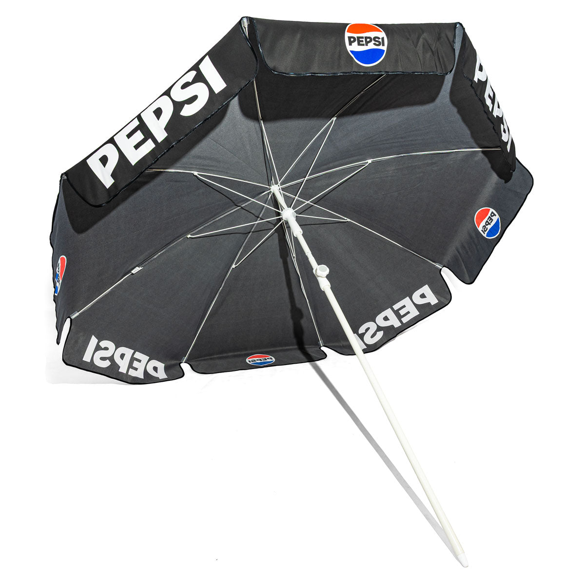 Pepsi Softdrink Ombrellone Parasole Nero – Vista 4