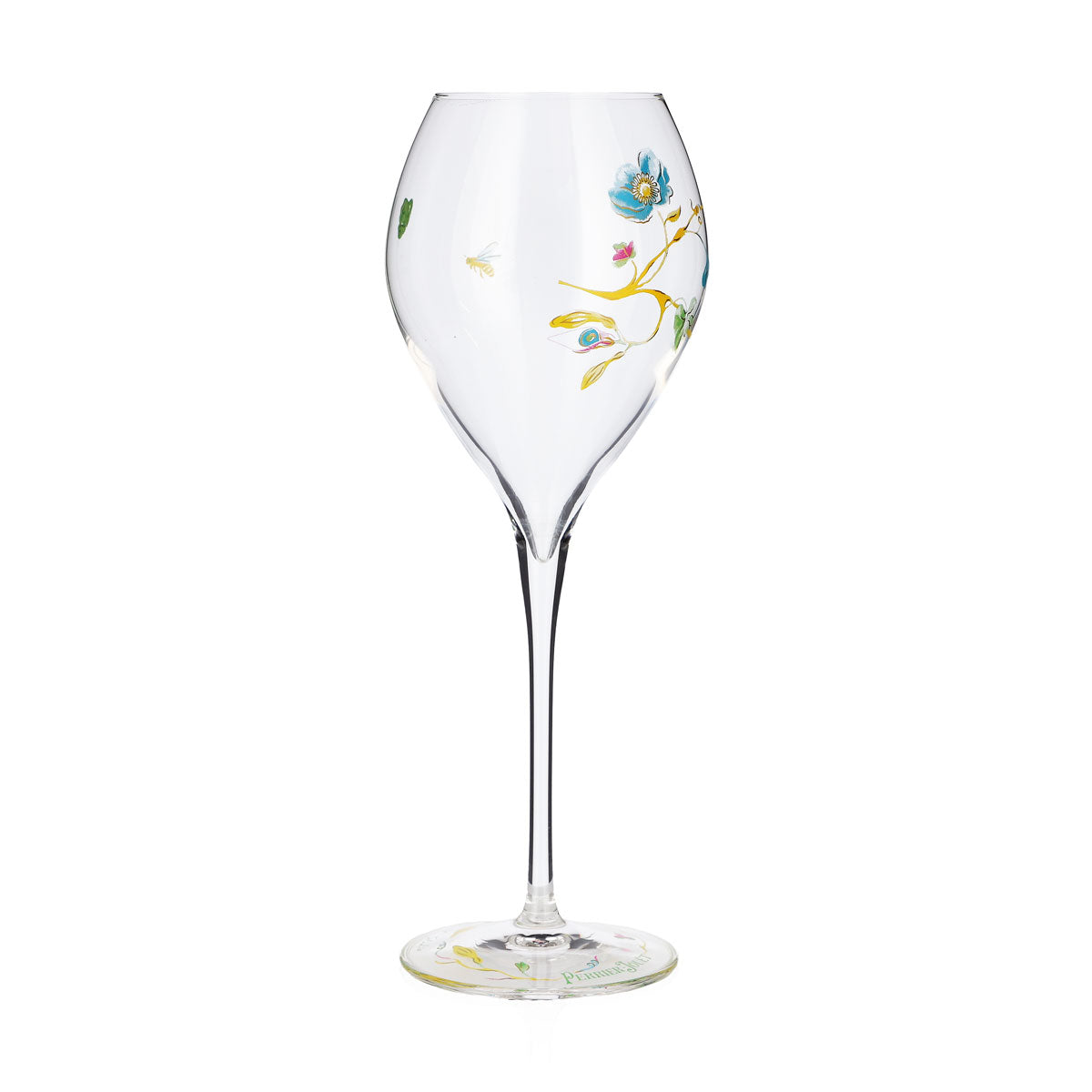 Bicchiere da champagne Perrier Jouet da 0,29 l, flûte a calice con motivo floreale e ape – Vista 2