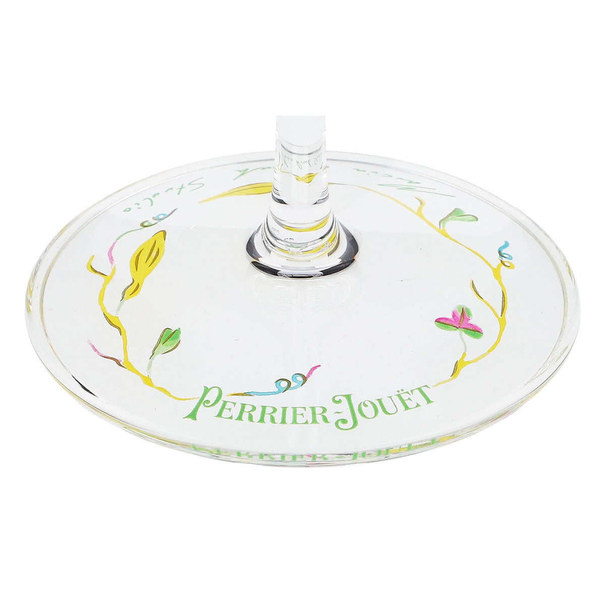 Bicchiere da champagne Perrier Jouet da 0,29 l, flûte a calice con motivo floreale e ape – Vista 4