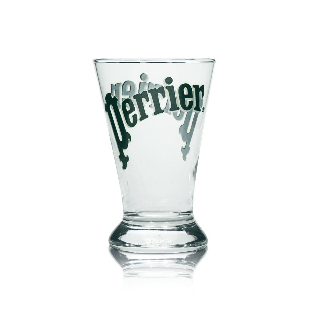 6 bicchieri tumbler in vetro per acqua minerale Perrier da 0,18 l Francia Bar Bistro – Vista 2