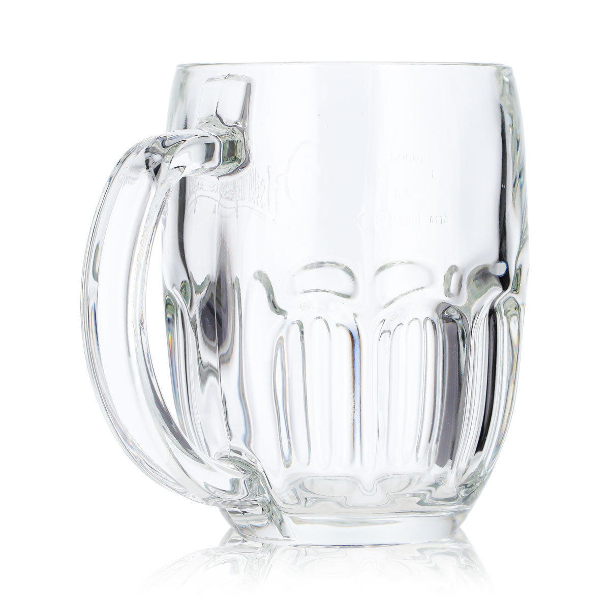 Bicchiere da birra Pilsner Urquell 0,5 l boccale con rilievo Sahm Seidel manico Bicchieri Pils Export – Vista 6