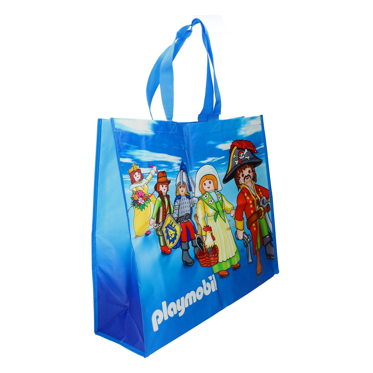 Borsa da trasporto Playmobil XXL, borsa della spesa blu, nuova, per giocattoli e shopping – Vista 2
