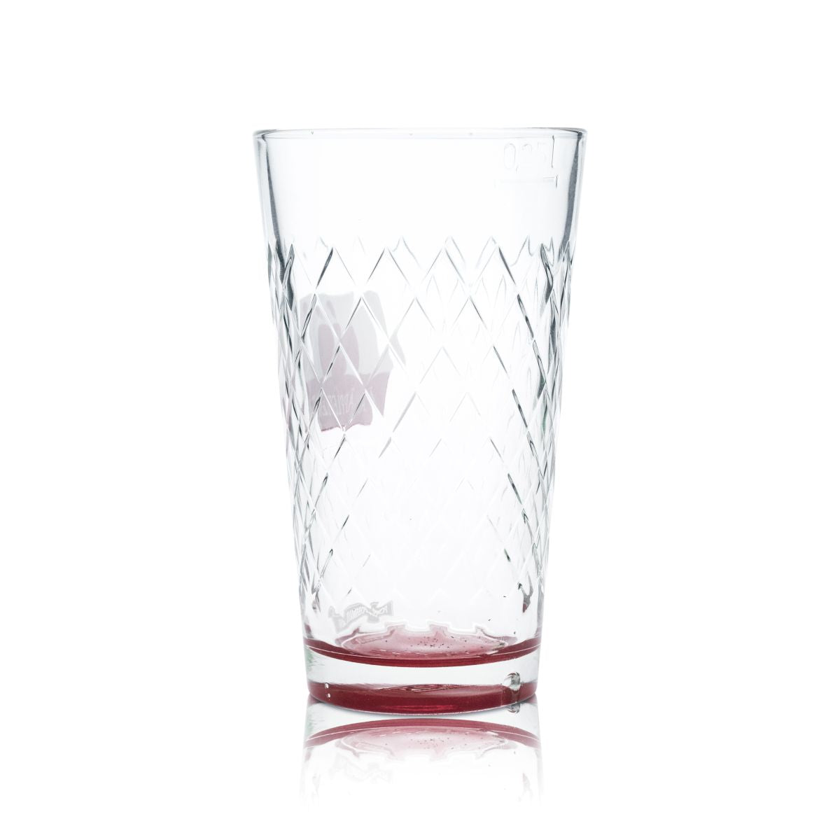 Possmann Bicchiere da sidro 0,25 l in vetro sagomato Willi Becher Rosso Bicchieri da sidro Birrificio – Vista 2