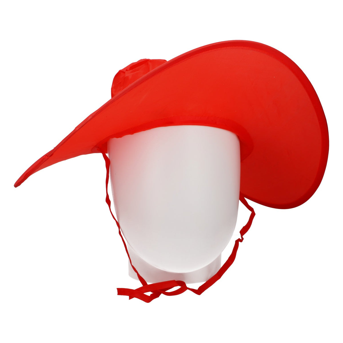 Cappello da festa Quicky con liquore, pieghevole, rosso, con custodia da tasca, per festival e addio al nubilato/celibato