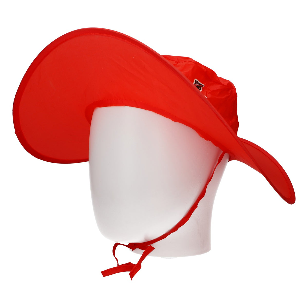 Cappello da festa Quicky con liquore, pieghevole, rosso, con custodia da tasca, per festival e addio al nubilato/celibato – Vista 2